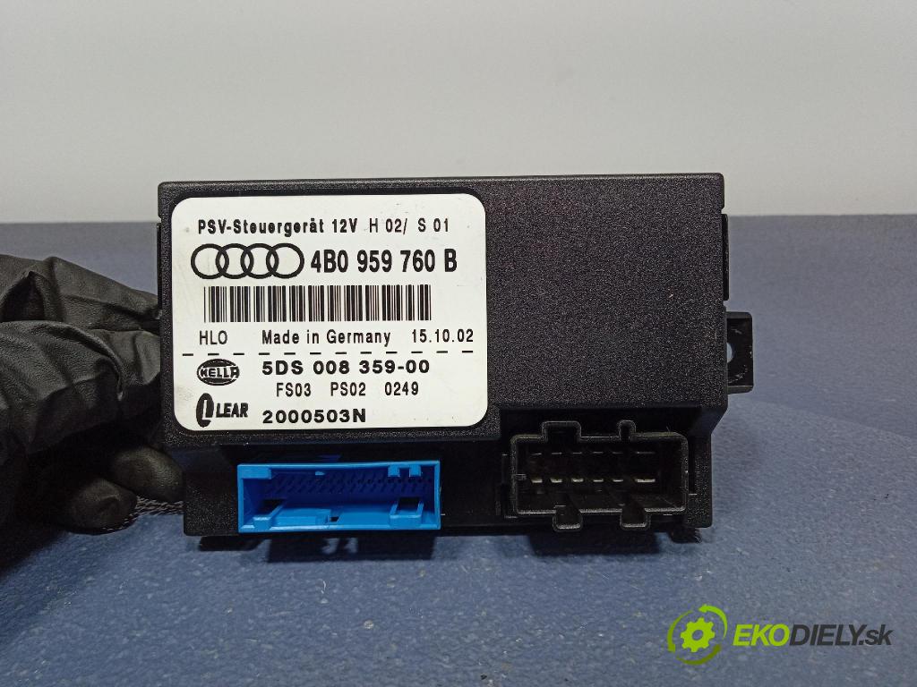 Audi A6 2002 řídící jednotka Sedačka: 4B0959760B