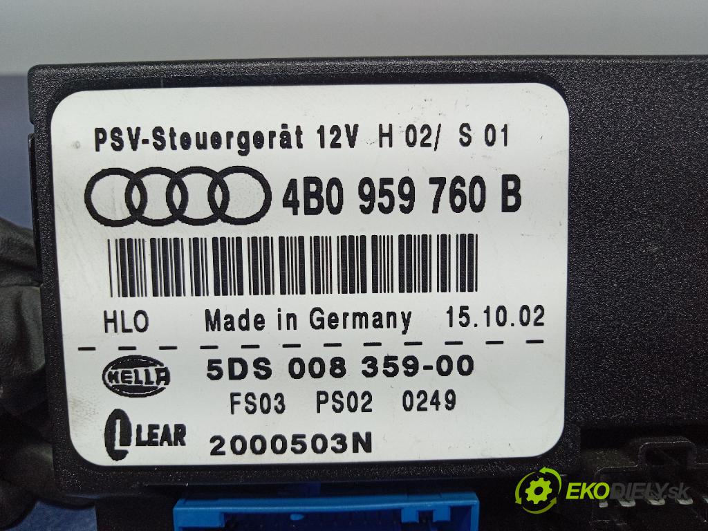 Audi A6 2002 řídící jednotka Sedačka: 4B0959760B
