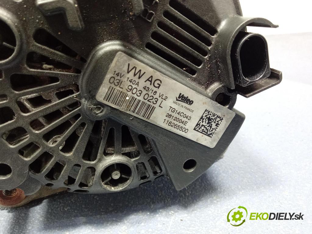 Skoda Superb 2016 Alternator 03L903023L