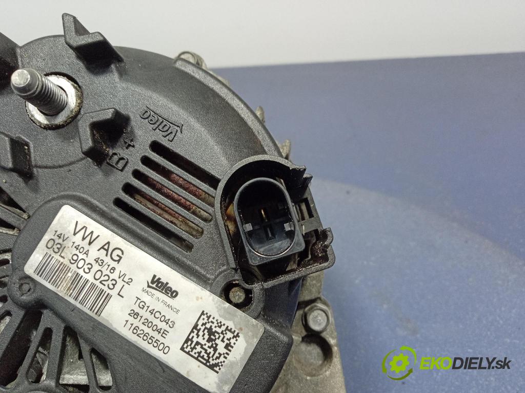 Skoda Superb 2016 Alternator 03L903023L