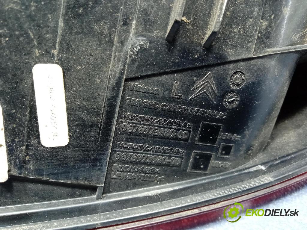 Citroen Ds3 2012 světlo Zad: levá Mimo: 9676973980