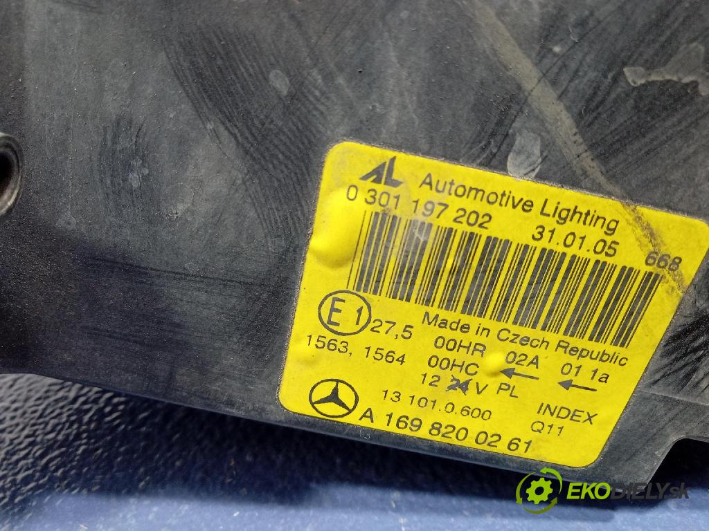Mercedes A-Klasa 2005 světlo v pravo: A1698200261