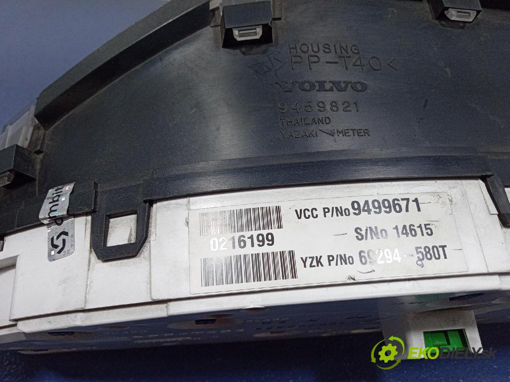 Volvo S80 2000 prístrojovka/ budíky 9499671