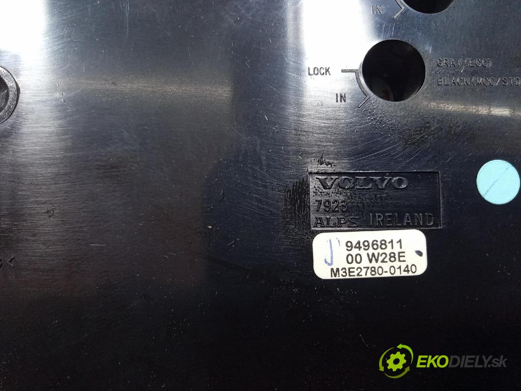 Volvo S80 2000 Přepínač Klimatizace: Proud vzduchu 9496811
