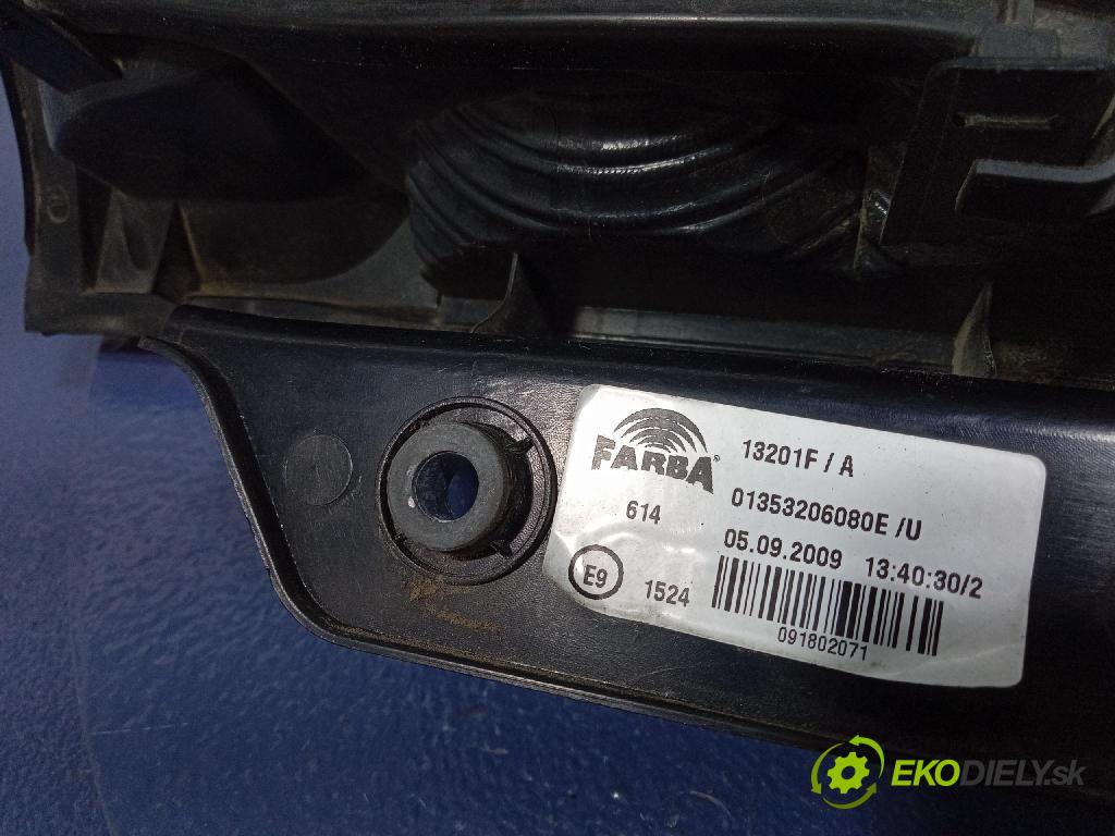 Fiat Fiorino 2009 světlo Zad: levá Mimo: 01353206080E