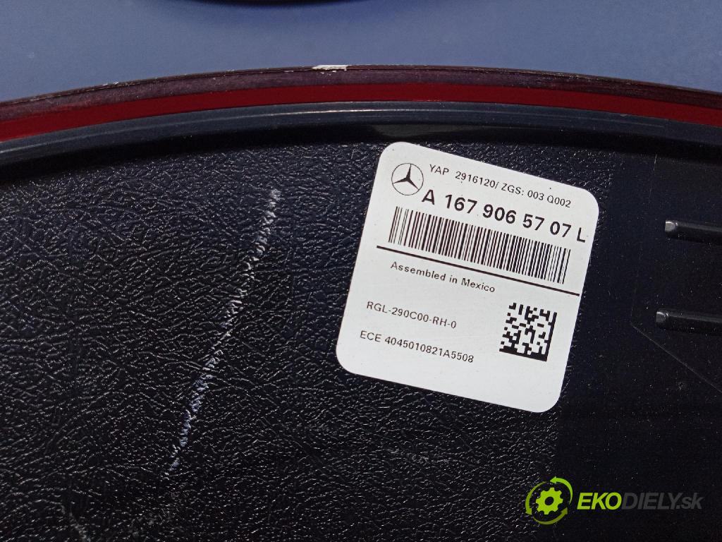 Mercedes GLE-Klasa 0 světlo Zad: levá Mimo: A1679065707