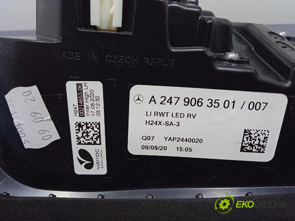 Mercedes GLA-Klasa 0 světlo Zad: levá Uvnitř A2479063501