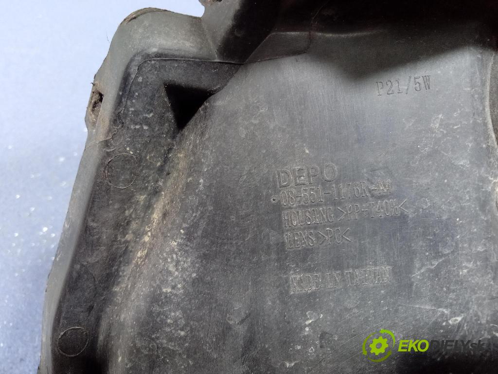 Renault Kangoo 2009 světlo v pravo: 08-551-1176R