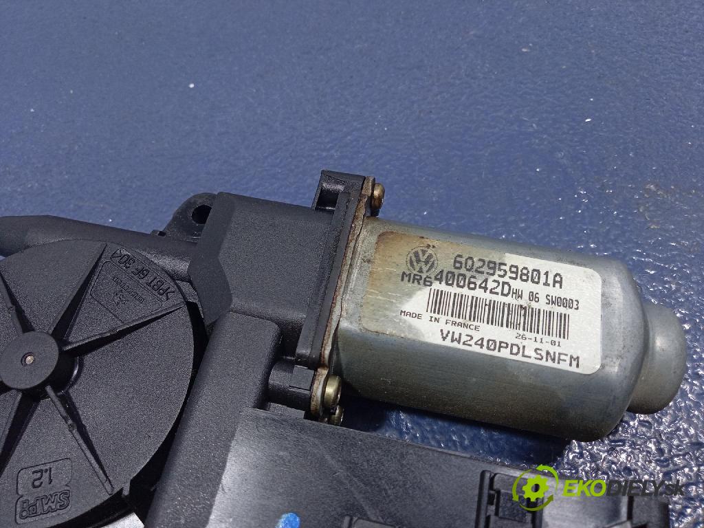 Vw Polo 2002 mechanizmus okna Okná: Predné v pravo: 6Q2959801A