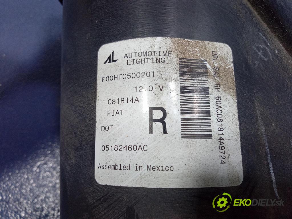 Fiat 500e 2015 Halogen v pravo: 05182460AC