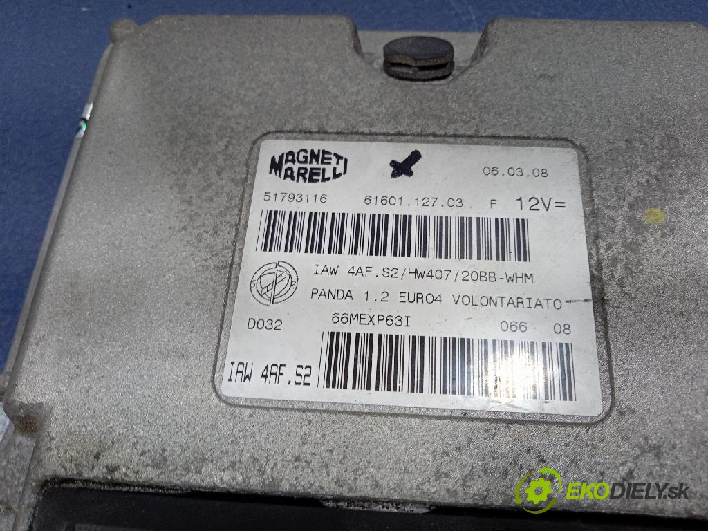 Fiat Panda 2008 riadiaca jednotka Motor: 51793116