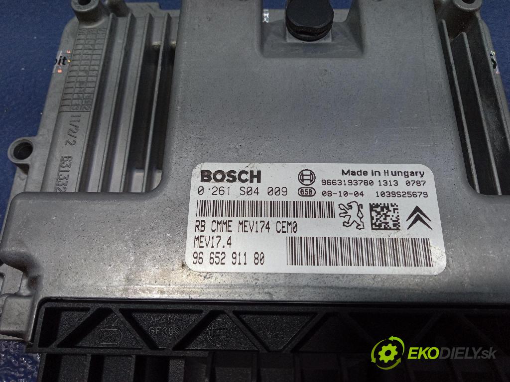 Peugeot 308 2008 riadiaca jednotka Motor: 9665291180