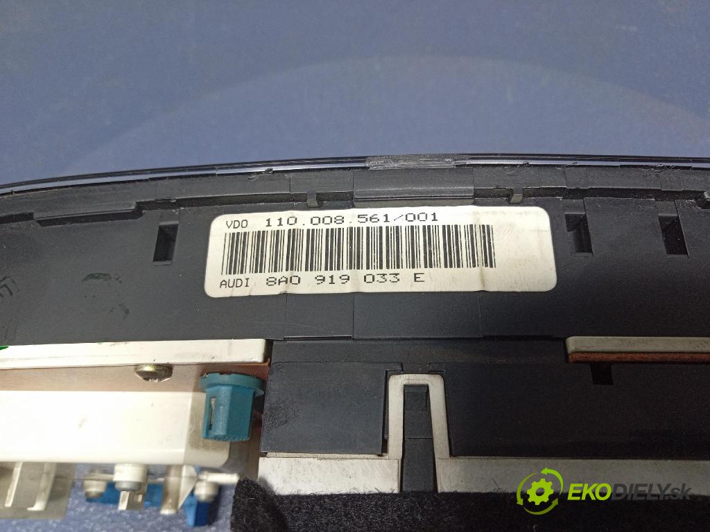 Audi 80 1992 Přístrojová deska 893919067AP