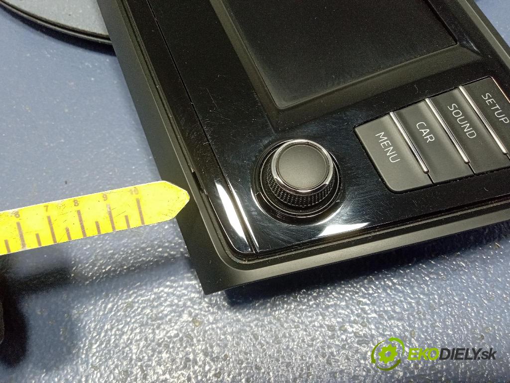 Skoda Octavia 2016 displej Radio / GPS 5E0919605H