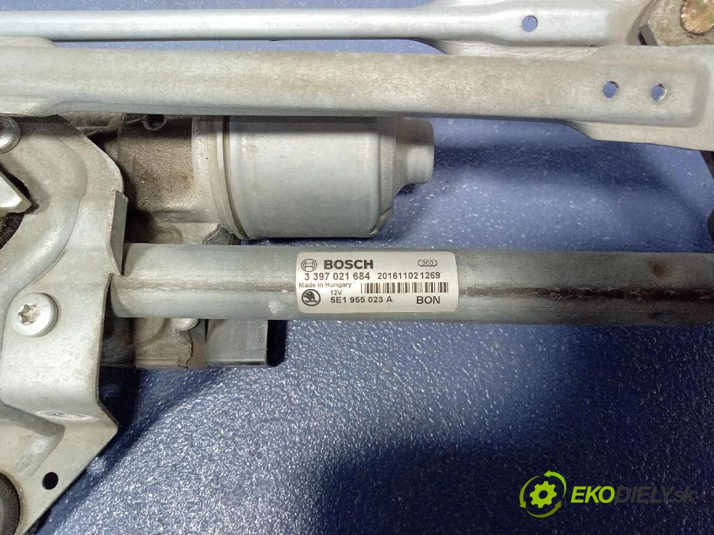 Skoda Octavia 2016 mechanismus motorek Stěrače: před 5E1955023A