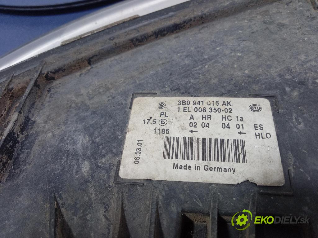 Volkswagen Passat 2002 světlo v pravo: 3B0941016AK