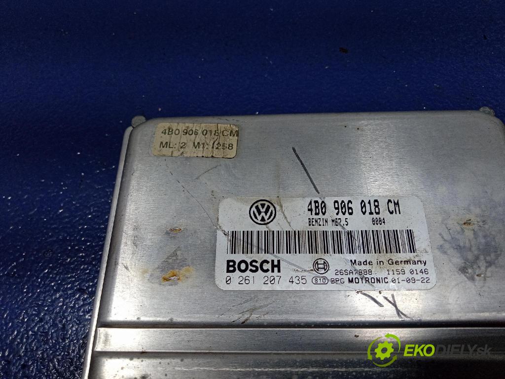 Volkswagen Passat 2002 řídící jednotka Motor: 4B0906018CM