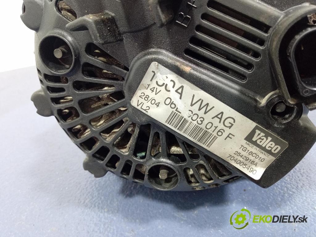 Audi A6 2004 Alternator 06E903016F