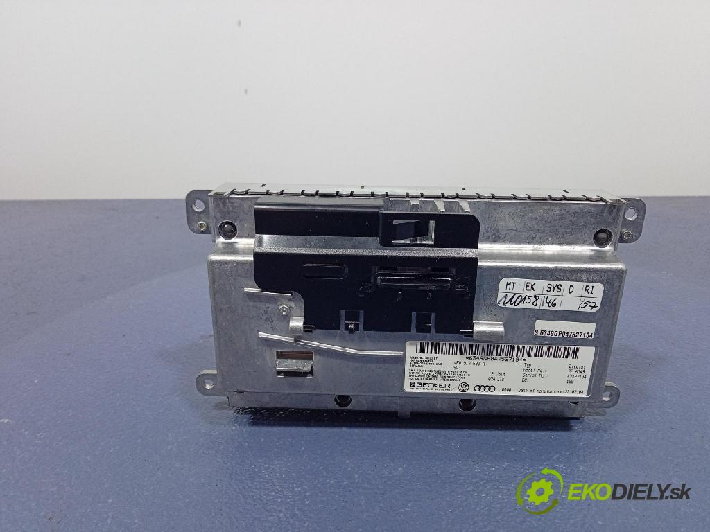 Audi A6 2004 displej Radio / GPS 4F0919603A