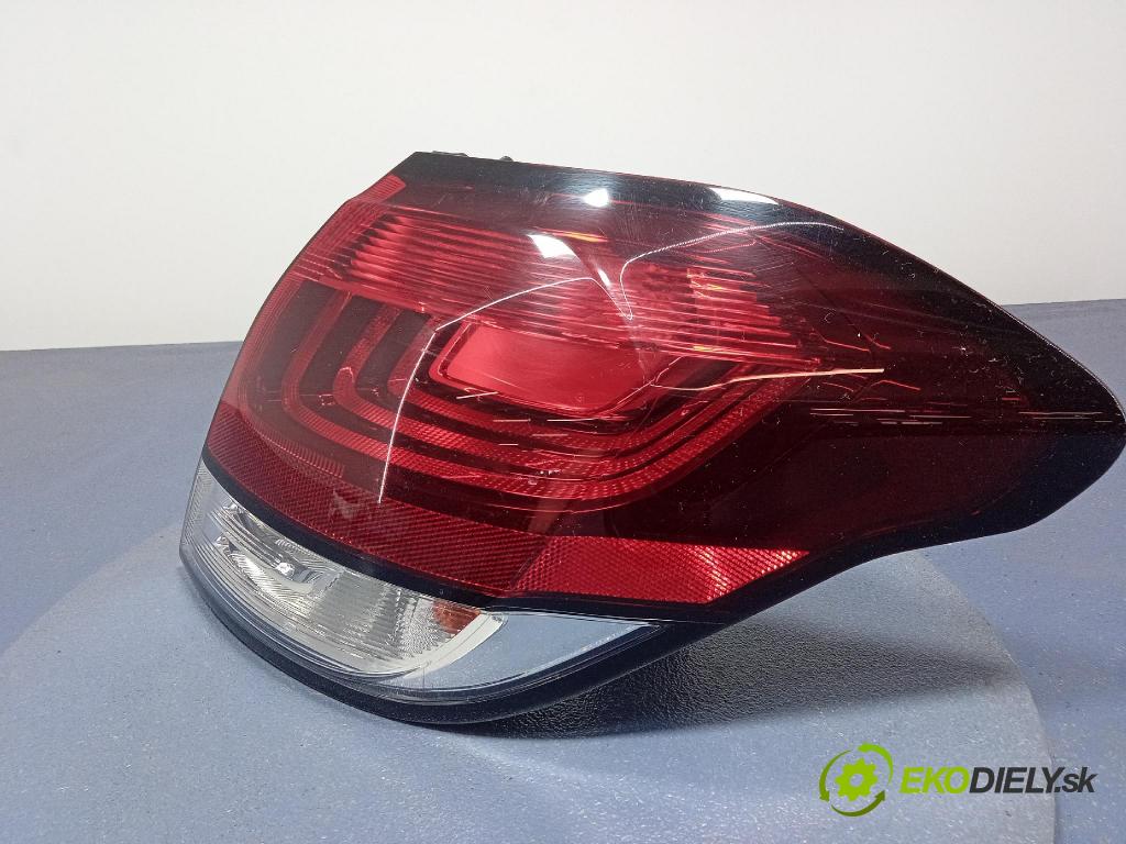 Citroen C4 2016 světlo Zad: Práva: Mimo: 9808624380