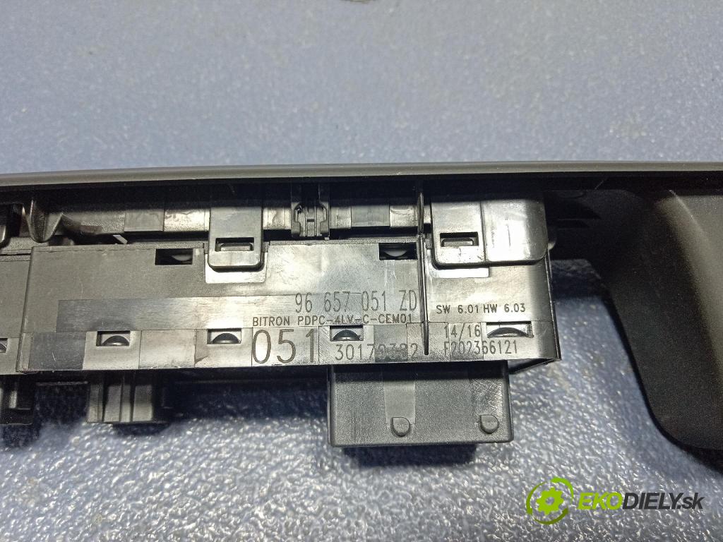 Citroen C4 2016 Přepínač Sklenka: 96657051ZD