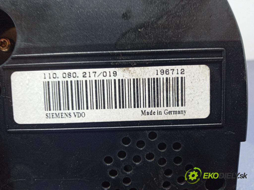 Vw Touran 2005 Přístrojová deska 1T0920861A