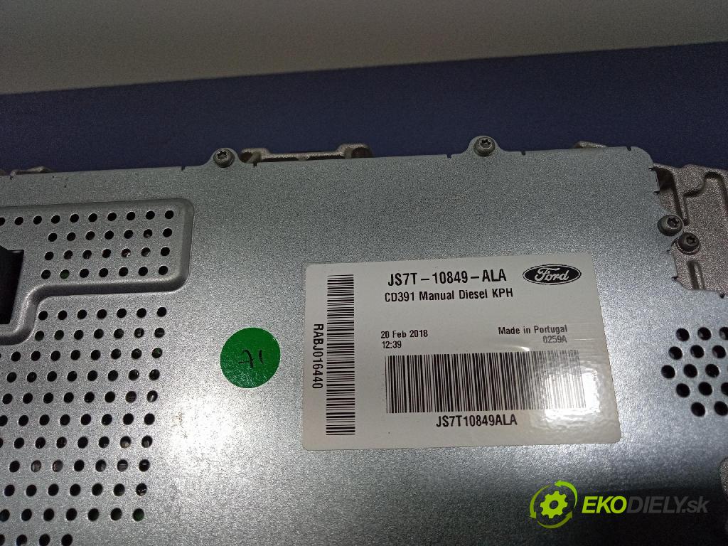 Ford Mondeo 2018 Přístrojová deska JS7T-10849-ALA