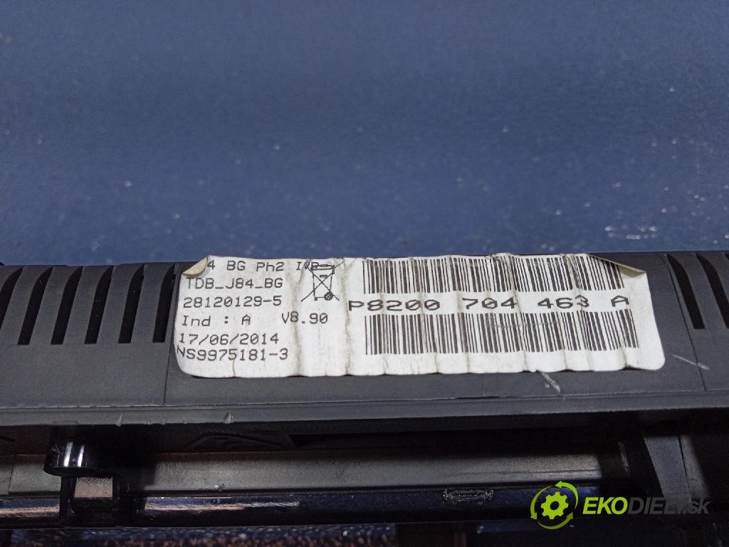 Renault Scenic 2005 prístrojovka/ budíky 8200704463A