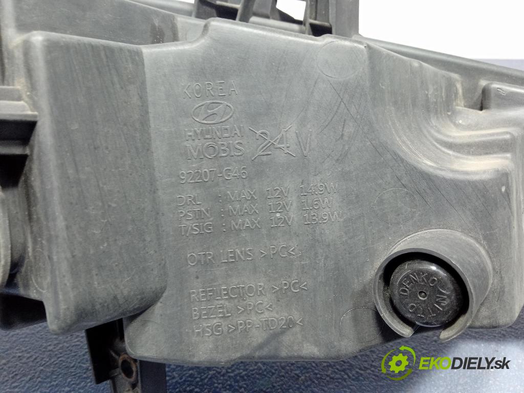 Hyundai I30 2022 Halogen Levý: 92207G4600