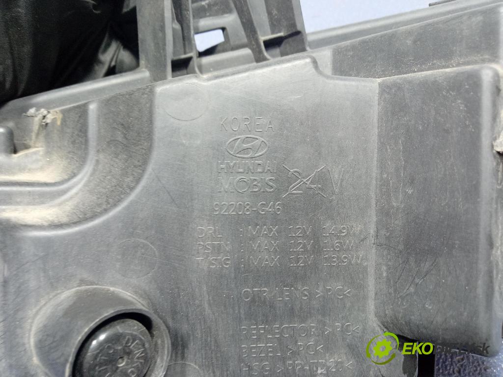 Hyundai I30 2022 Halogen v pravo: 92208G4600