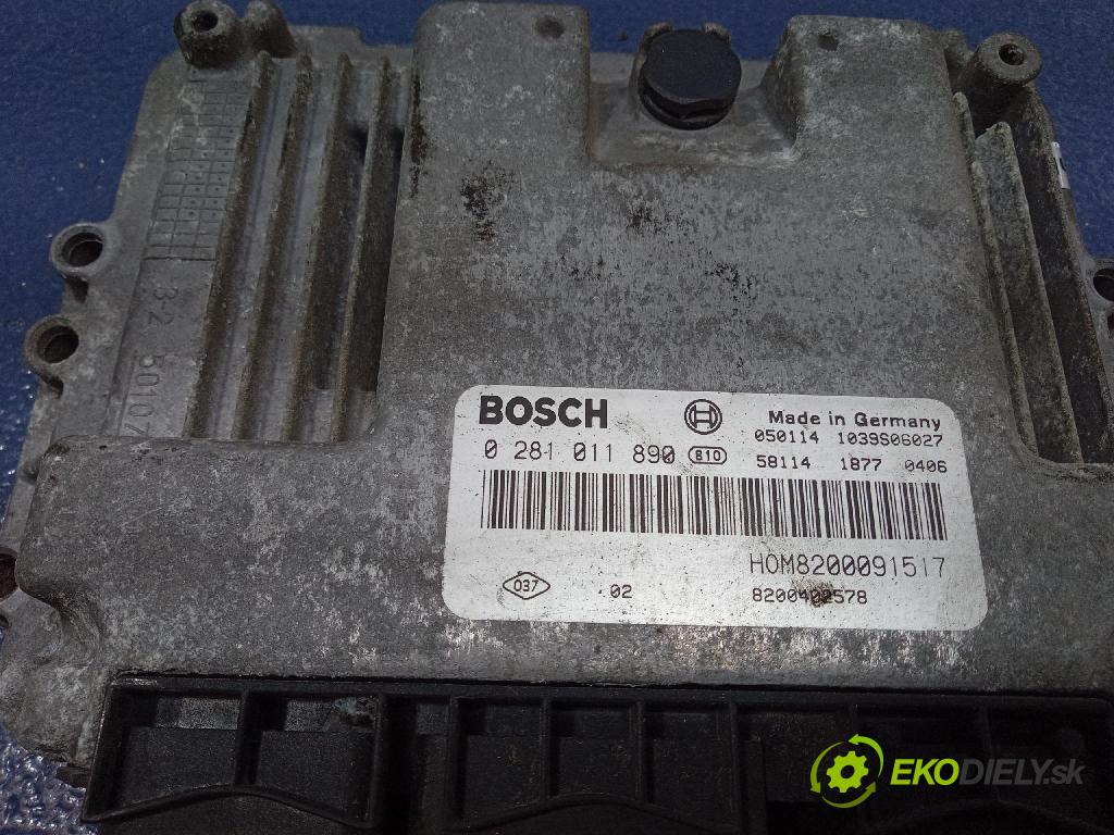 Renault Trafic 2005 řídící jednotka Motor: 8200091517