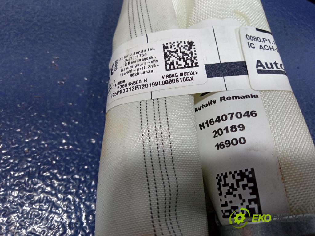 Renault Clio 2020 Airbag: Záclona: x 6360469800H