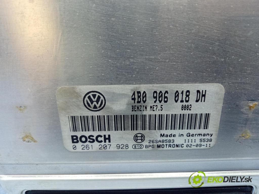 Vw Passat 2002 řídící jednotka Motor: 4B0906018DH