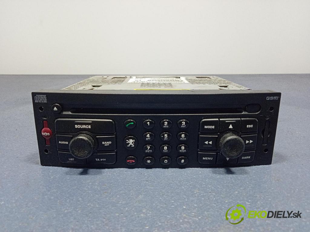 Peugeot 307 2005 Radio I Navigace: 96590499XT