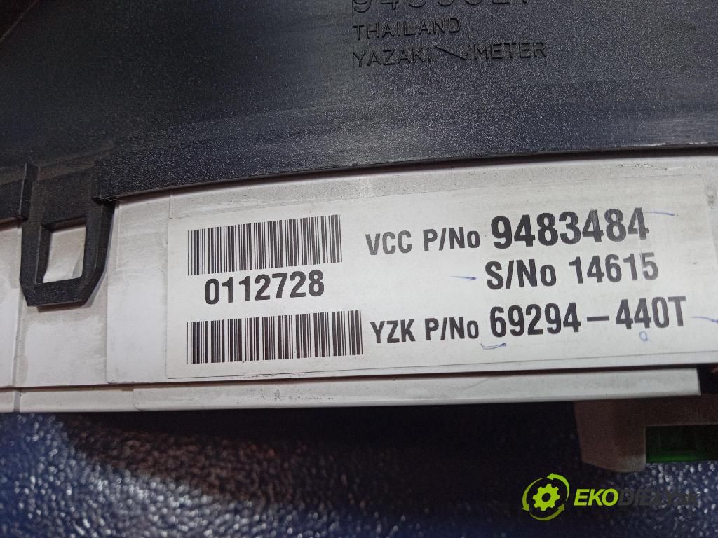 Volvo S80 1999 prístrojovka/ budíky 9483484