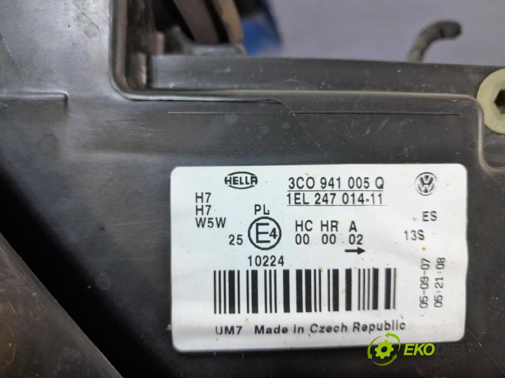 Vw Passat 2007 světlo Levý: 