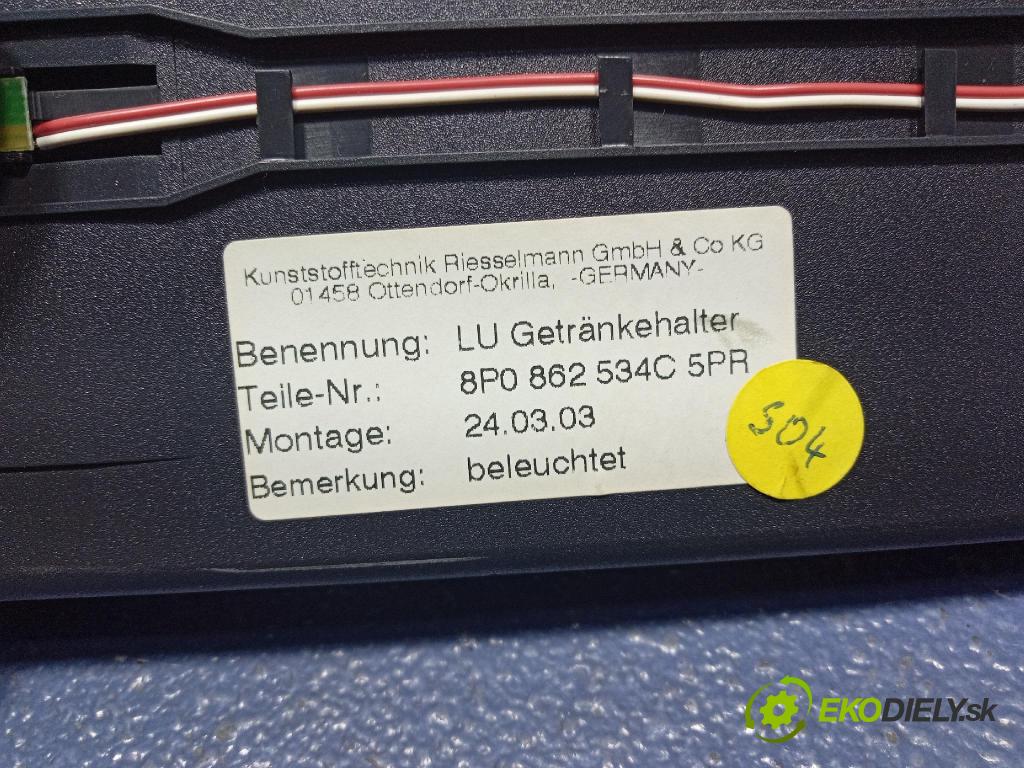 Audi A3 2003 kastlík 8P0862534C