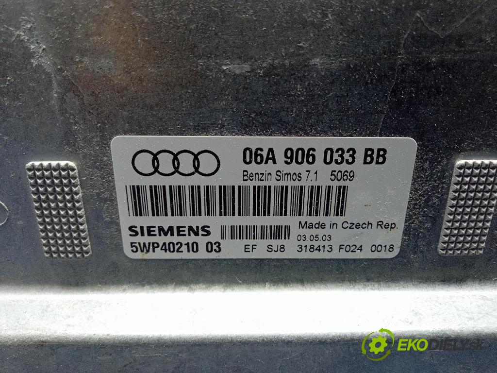 Audi A3 2003 řídící jednotka Motor: 06A906033BB