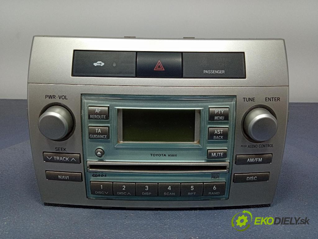 Toyota Corolla verso 2006 Radio I Navigace: 86120-0F010
