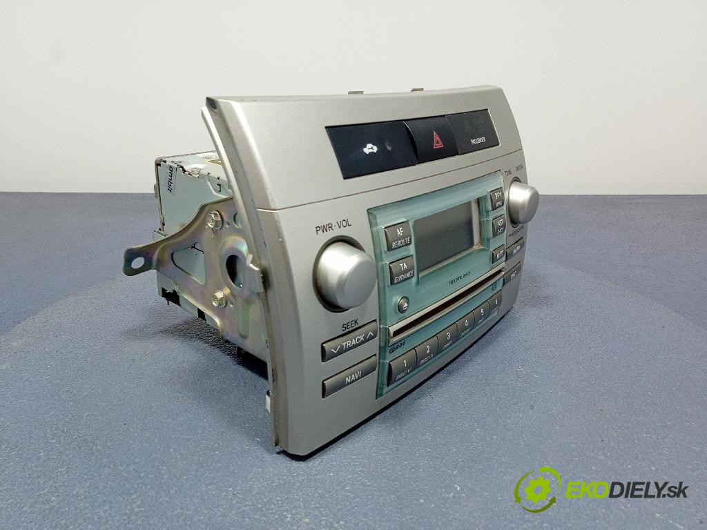 Toyota Corolla verso 2006 Radio I Navigace: 86120-0F010