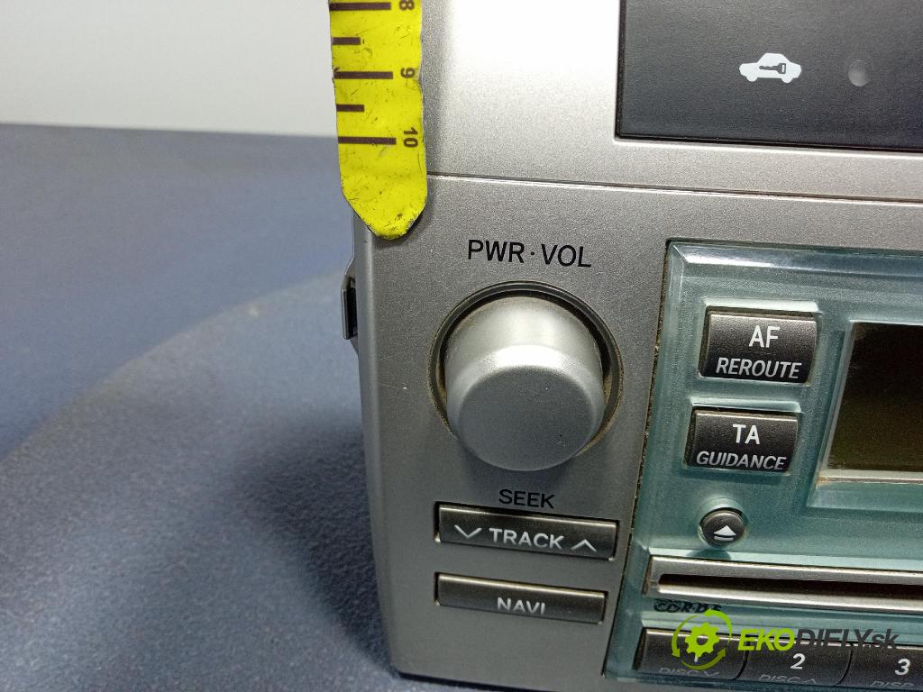 Toyota Corolla verso 2006 Radio I Navigace: 86120-0F010