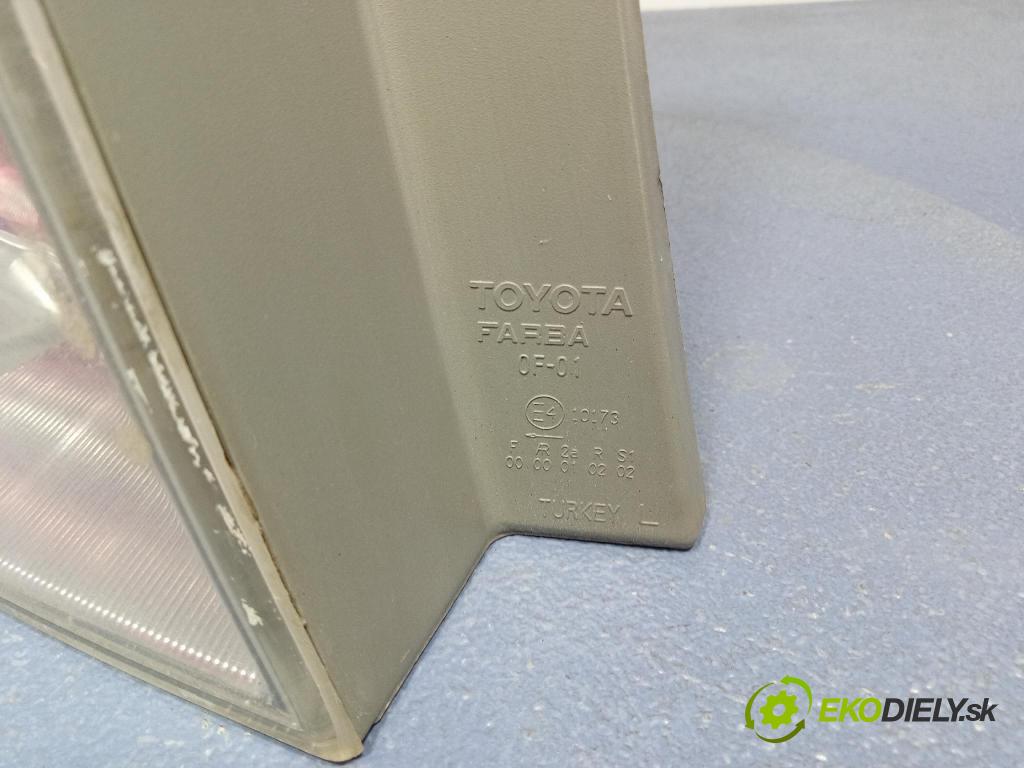 Toyota Corolla verso 2006 světlo Zad: levá Mimo: 0F-01