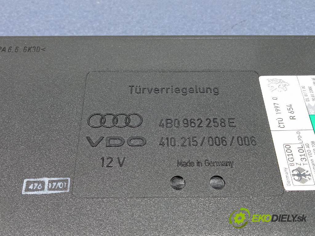 Audi A6 2001 řídící jednotka Komfortu 4B0962258E