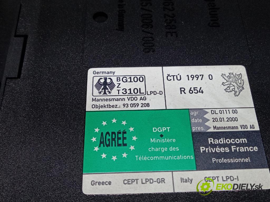 Audi A6 2001 řídící jednotka Komfortu 4B0962258E