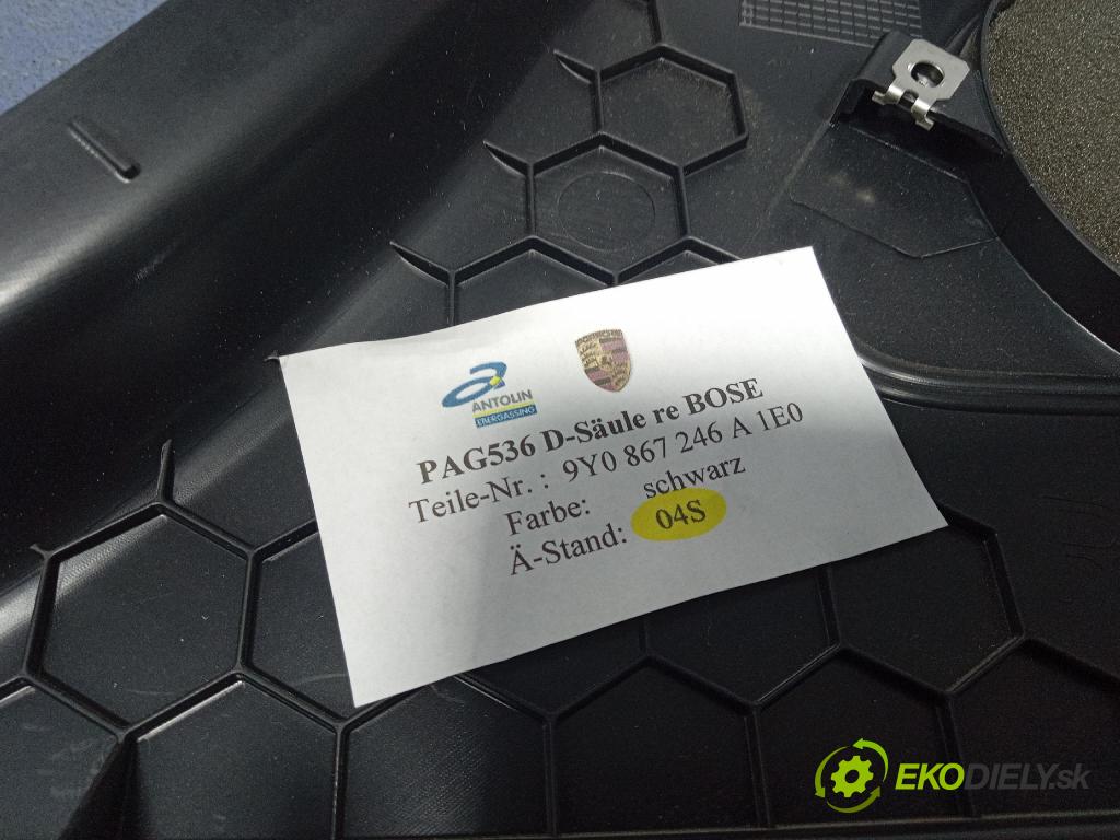 Porsche Cayenne s 2017 kryt Plast: Interiéry: 9Y0867246A
