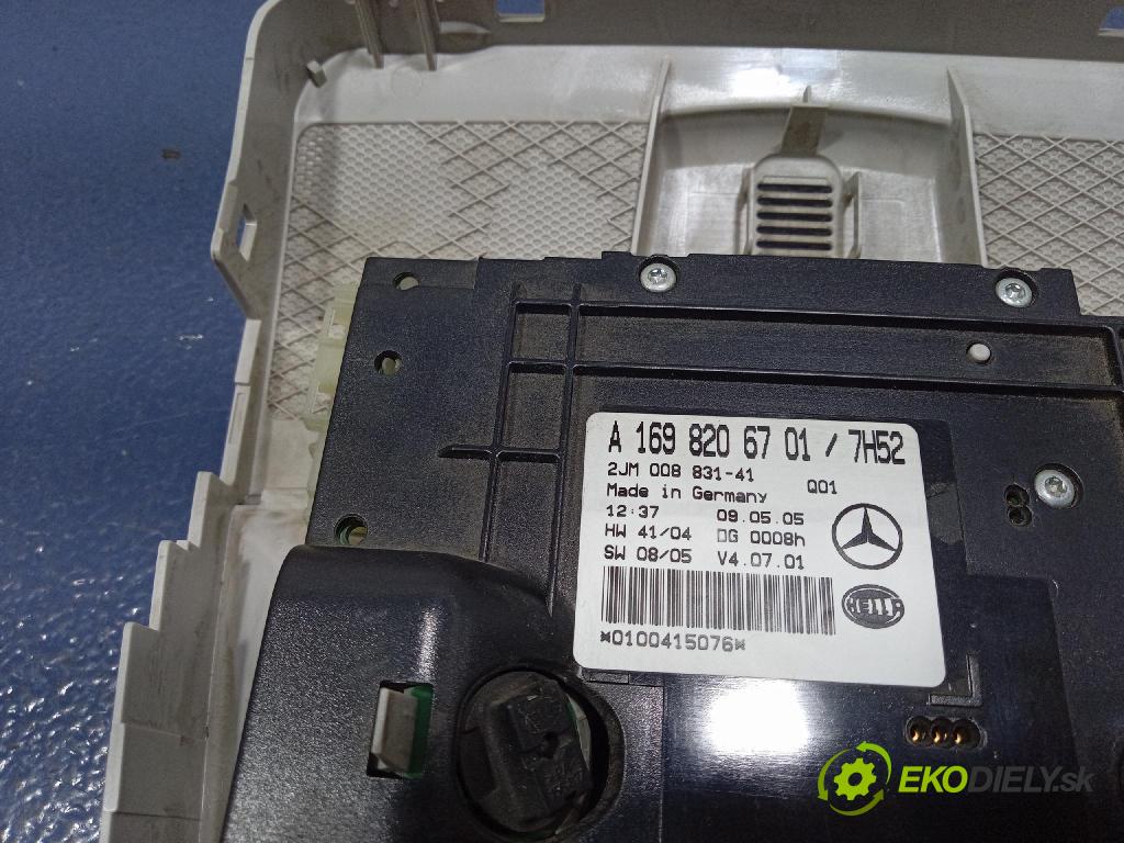 Mercedes A-Klasa 2005 Lampy Uvnitř A1698206701