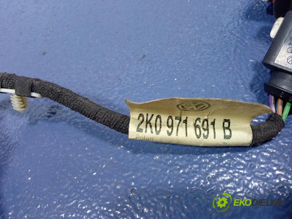 Vw Caddy 2005 zámek dveře Zad: Levý: 2K0843653S