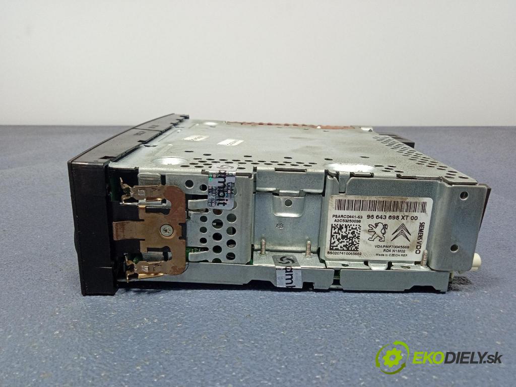 Citroen C3 2007 Radio I Navigace: 96643698XT