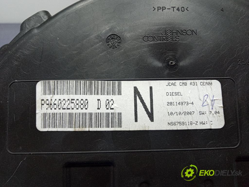 Citroen C3 2007 Přístrojová deska 9660225880