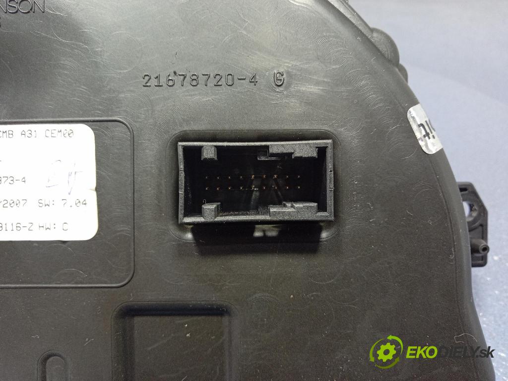 Citroen C3 2007 Přístrojová deska 9660225880